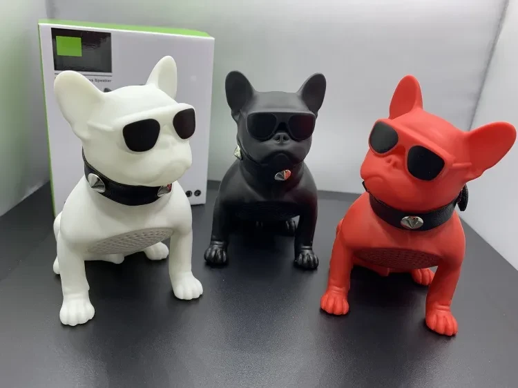 Mini Full Body Bulldog Bluetooth Speaker
