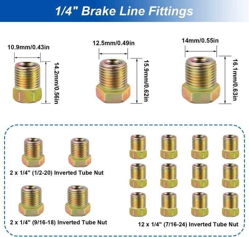Brake Line Tubing Kit