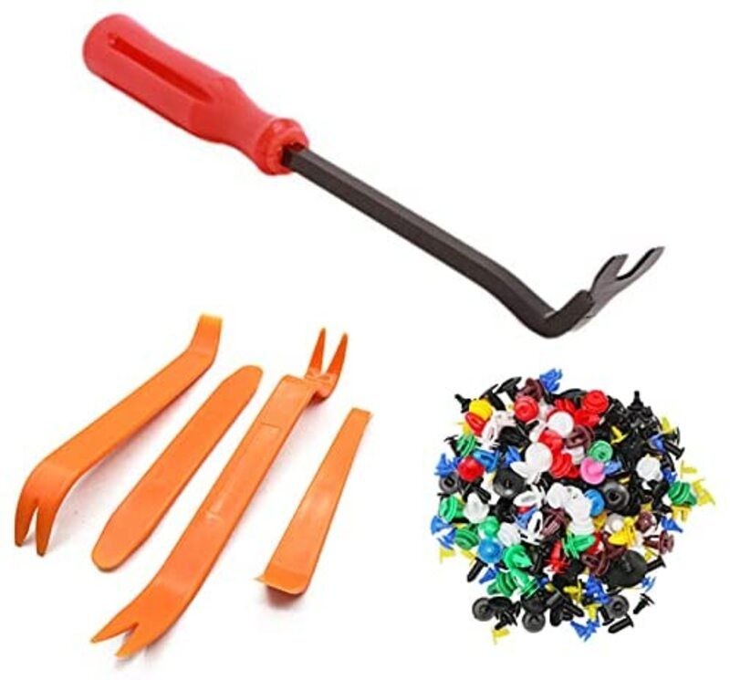 723pcs Car Push Retainer Clips Bumper Rivets Dash Removal Tools Kit
