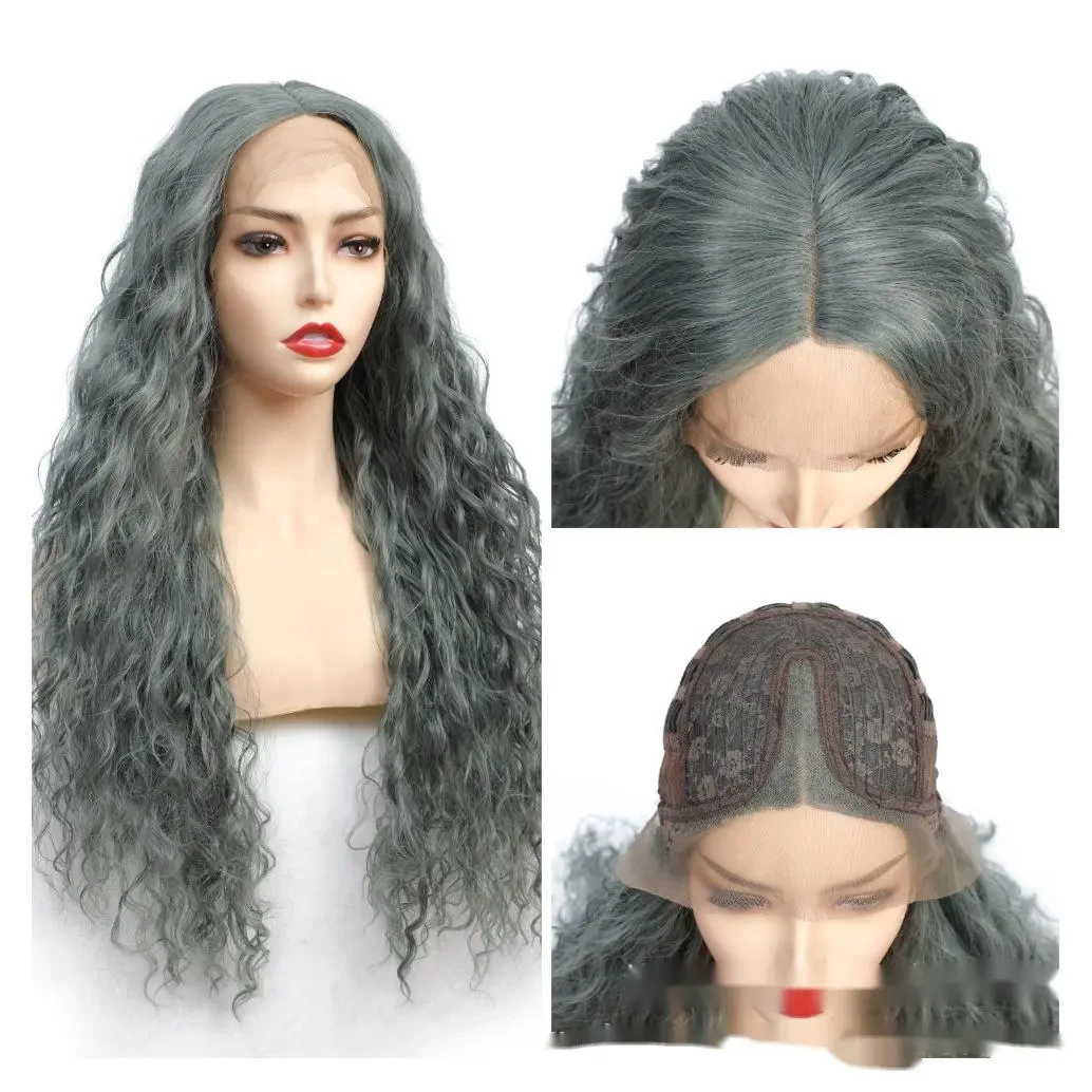 Chemical Fiber Long Curly Hair Hood