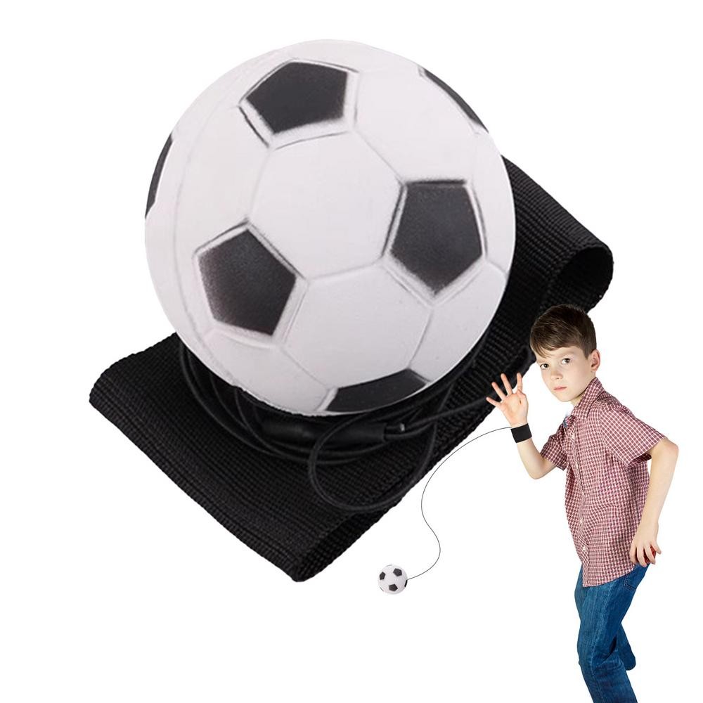 Rubber Bouncy String Ball - Wrist Rebound Toy for Boys and Adults
