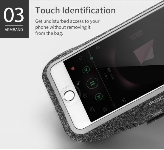 Sports Armband (Slim), ROCK brand, Sweat proof