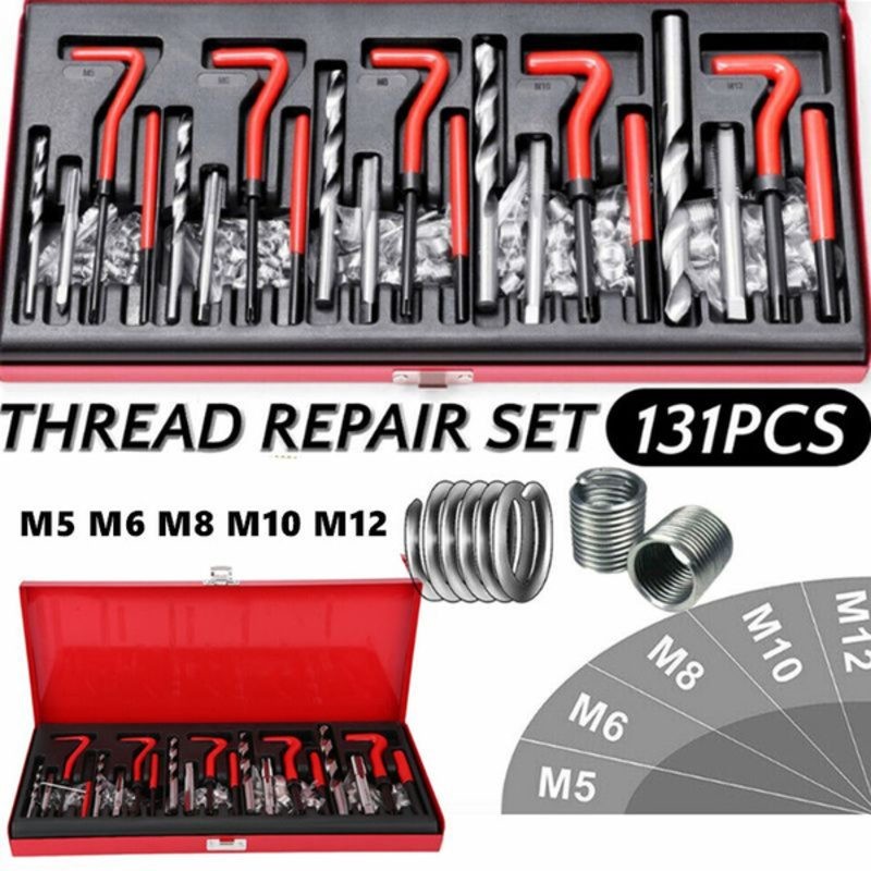 Thread Repair Kit HSS Drill Helicoil Repair Kit