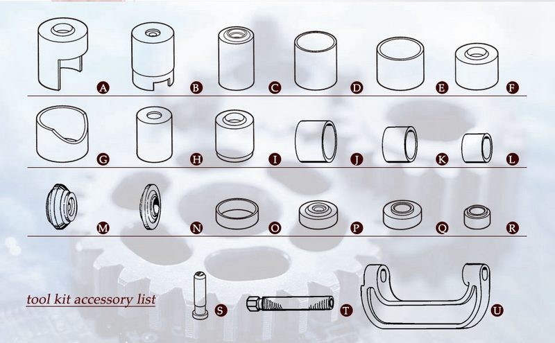 21pcs Ball Joint Auto Repair Tool