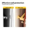 Anti collision silicone door handle protective cover