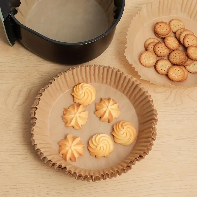 50pcs-Air Fryer Paper - Disposable Air Fryer Supplies