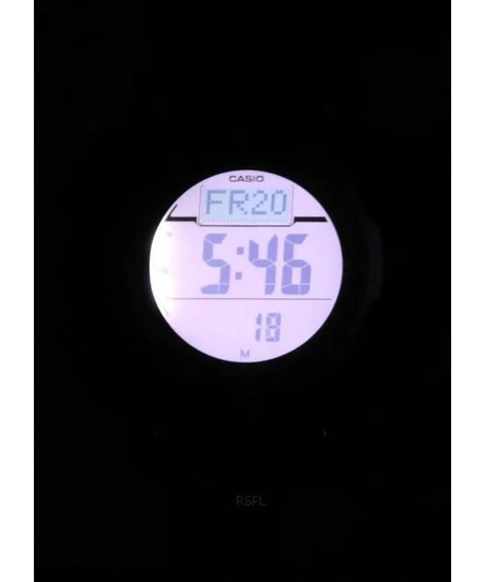 Casio Pro Trek Digital Green Bio Based Resin Strap Tough Solar PRG-340-3 100M Mens Watch