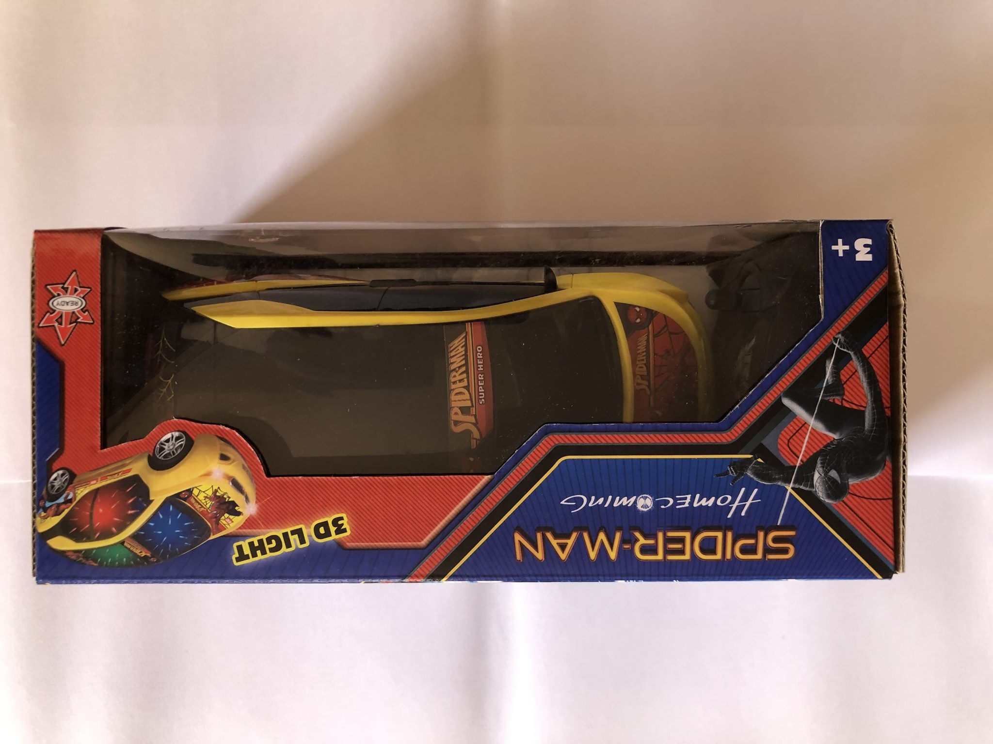 Rc Car, Rc 3D light Car, Rechargeable Battery, SpiderMan