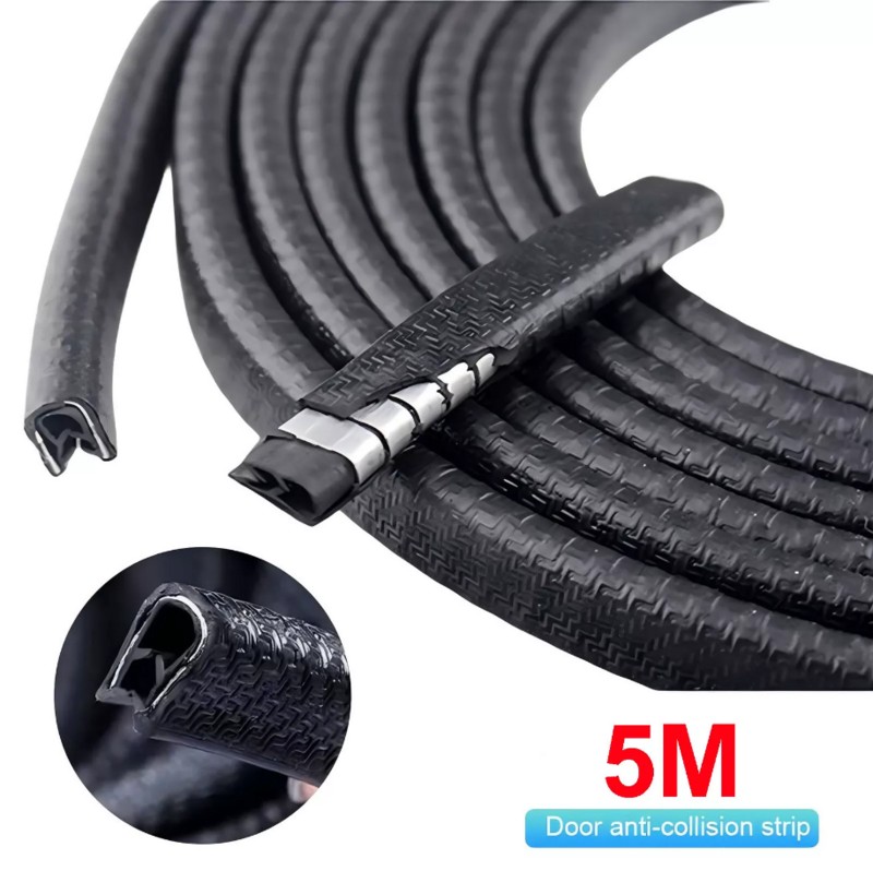 5M Car Door Seal Strip Protector Edge Trim