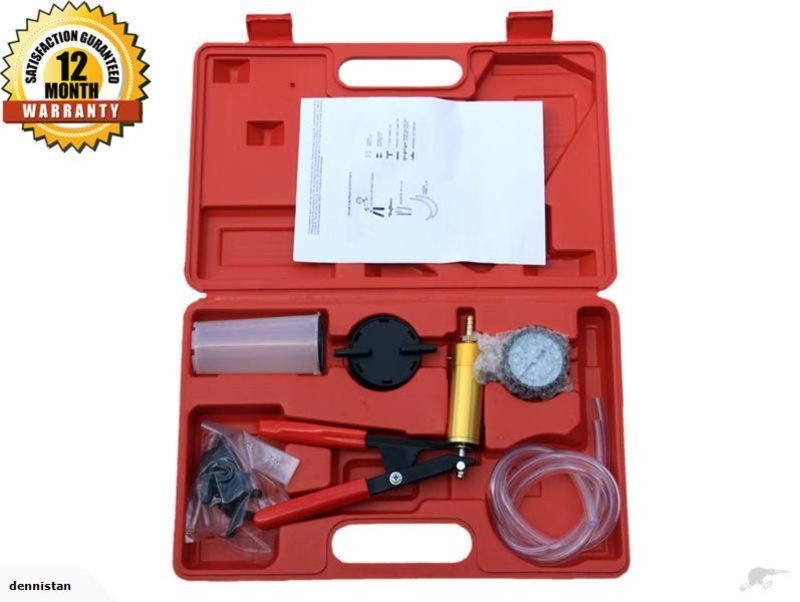 Vacuum Pump Brake Bleeder