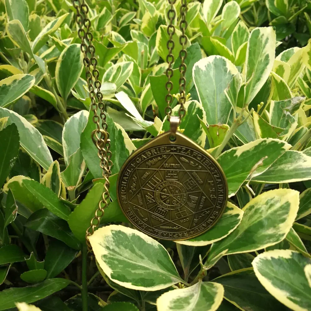 Archangel Solomon Kabbalah Pendant Necklace