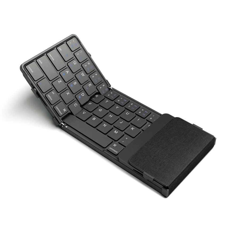 Mobile Phone Tablet Folding Bluetooth Keyboard Portable Mute
