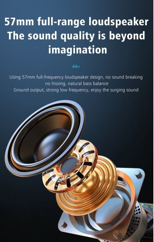 Bluetooth speaker, Zealot S53, 24 hours playing time, 20w super loud sound.