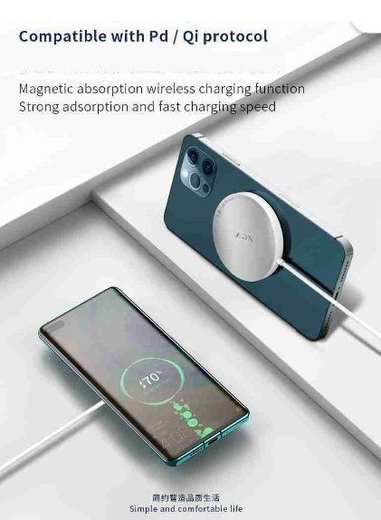 Magnetic Wireless Charger, 15W Fast Charging