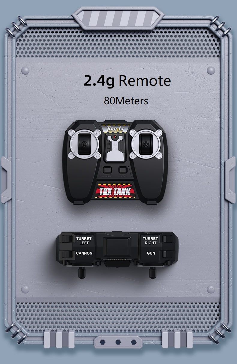 RC Tank, Remote Control Tank. 11CH. Desert Yellow