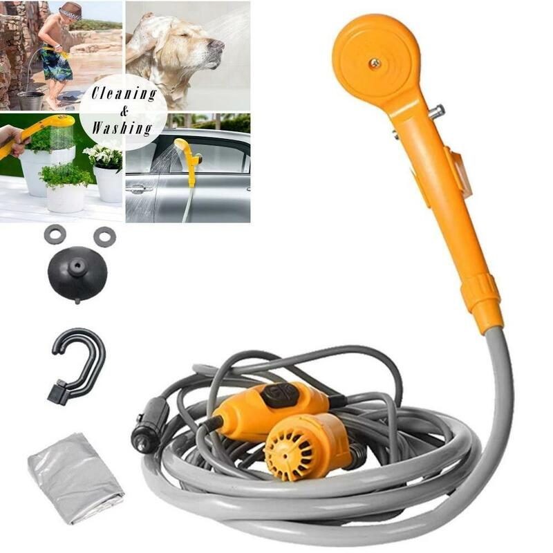 Car Camping Shower Set 12V DC Portable