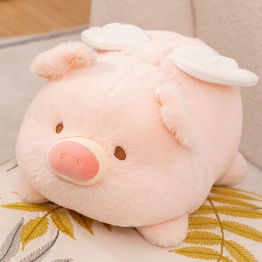 Creative Cartoon Angel Pig Plush Toy
