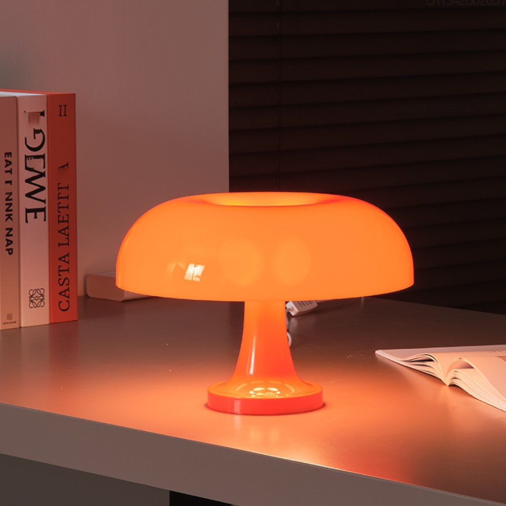 Classic Mushroom Table Lamp - Modern Bauhaus Design Atmosphere Lamp for Hotel Bedroom