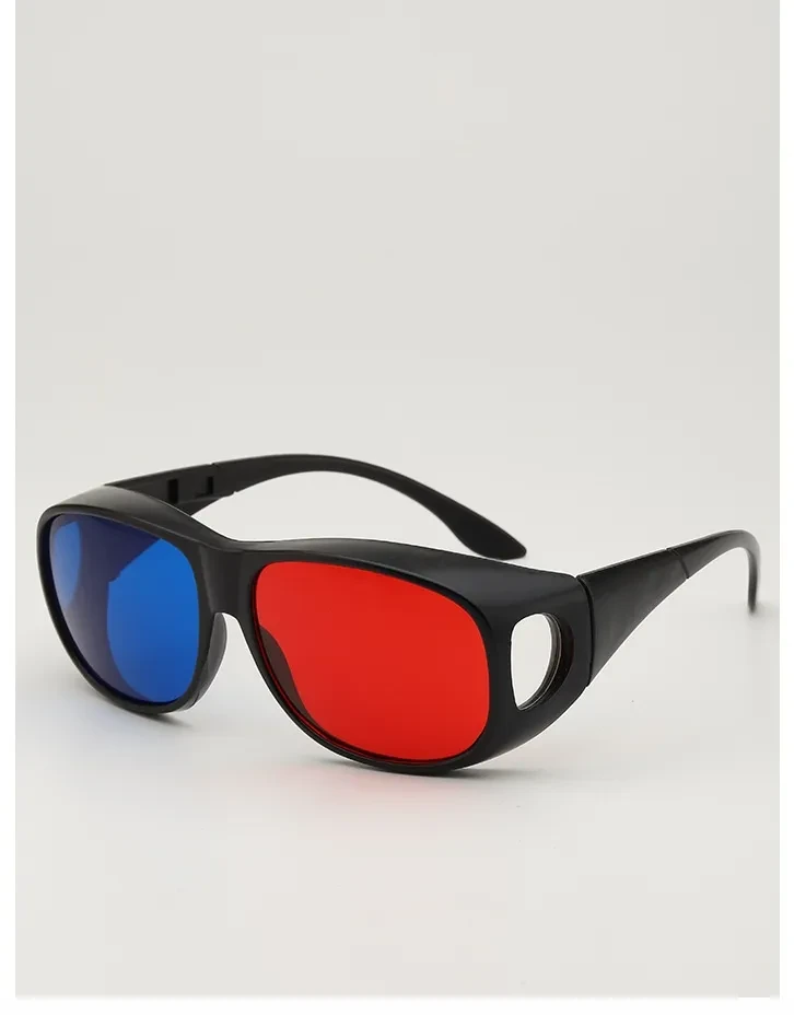 Red-Blue 3D Glasses Set Of Glasses Large Frame