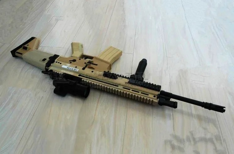 1:1 US FN SCAR-L Assault Sniper Rifle Pistol Submachine Shotgun Paper Model Kit