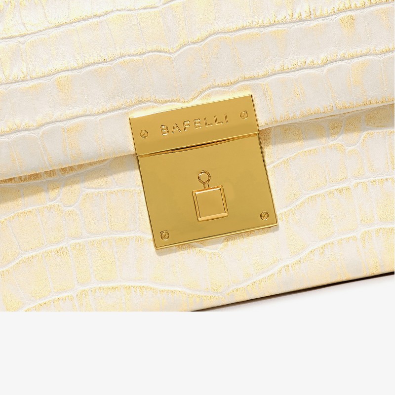 Small Design Pattern Leather Bag Light Luxury Shoulder