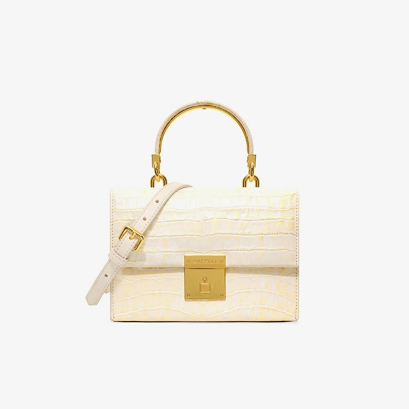 Small Design Pattern Leather Bag Light Luxury Shoulder