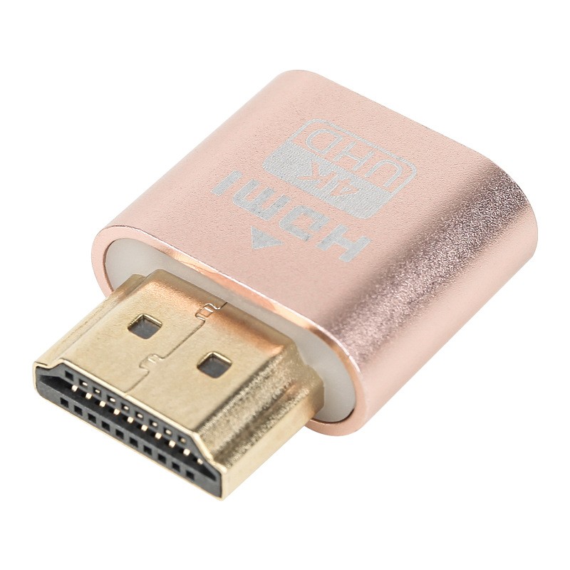 Graphics Card Spoof HDMI Fake Load VGA Analog Camouflage HD Lock Screen Virtual Display