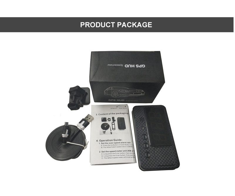 Car GPS HUD Speedometer