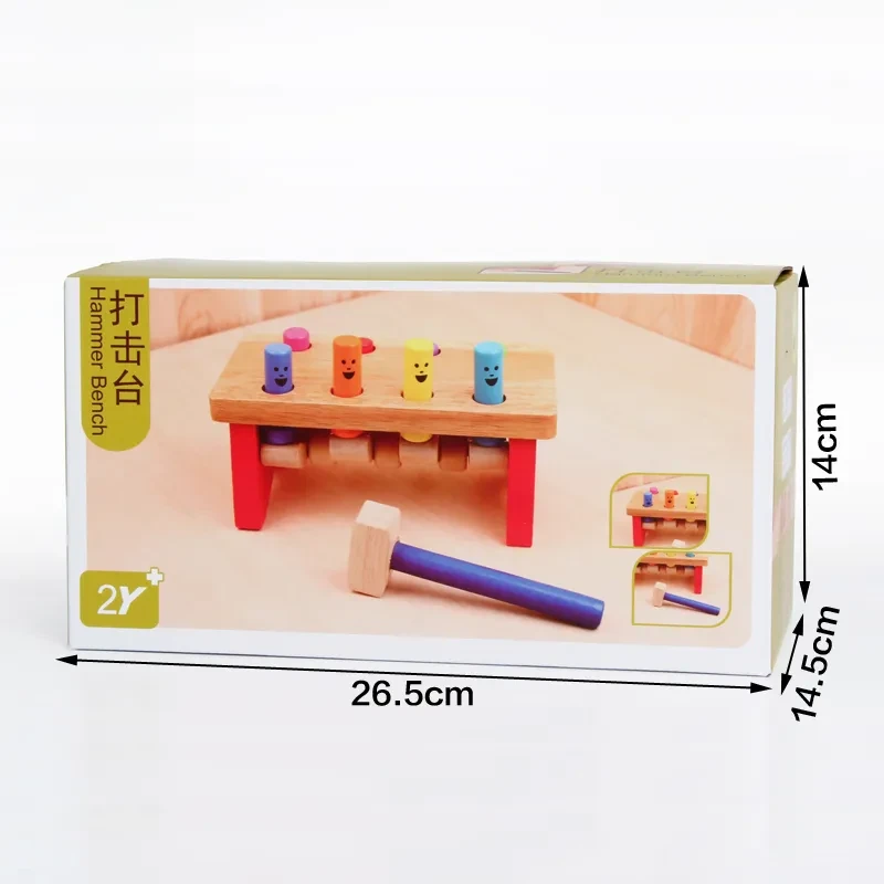 Wooden piling platform