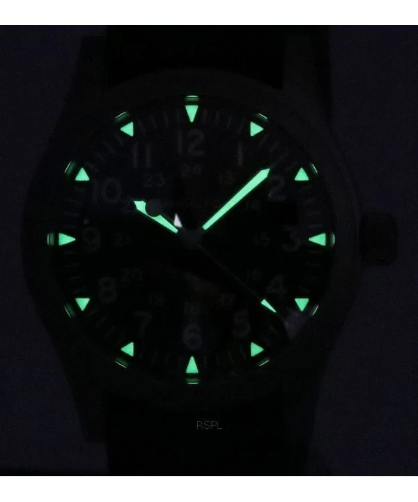 Hamilton Khaki Field Nylon Strap Black Dial Mechanical H69529933 Men's Watch