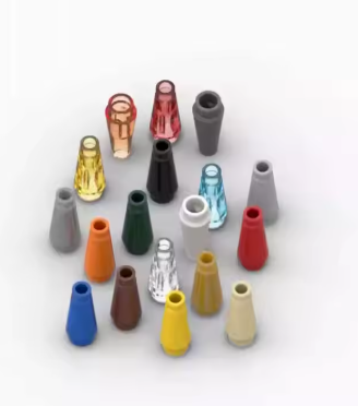 20pcs MOC 59900 Cone 1x1 Top Groove Brick High-tech Changeover Catch for Building Blocks Parts DIY Educational Tech Parts Toys