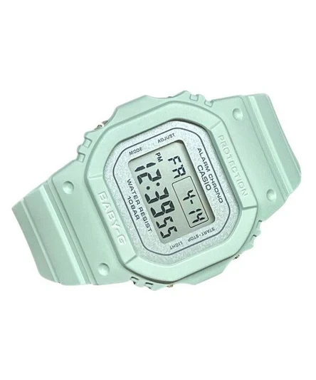 Casio Baby-G Digital Green Resin Strap Quartz BGD-565SC-3 100M Women's Watch