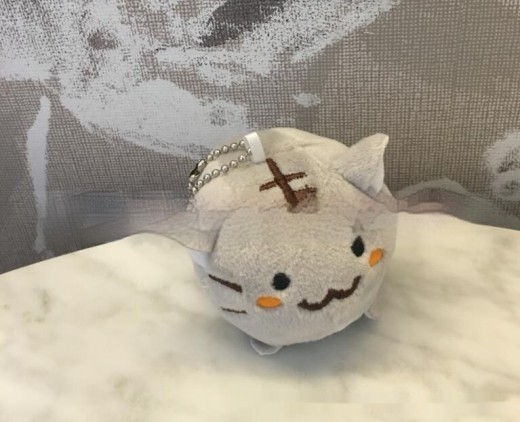 Q Version Tiger Plush Doll Pendant