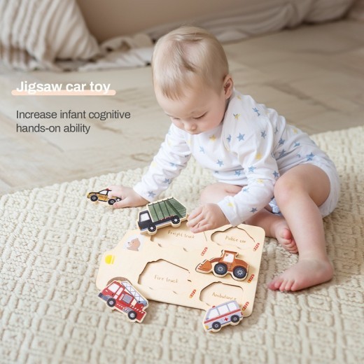 Fashion Baby Early Education Wooden Puzzle Toys