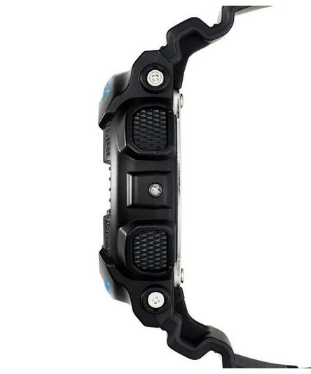 Casio G-Shock World Time Alarm GA-100-1A2 GA-100 Men's Watch