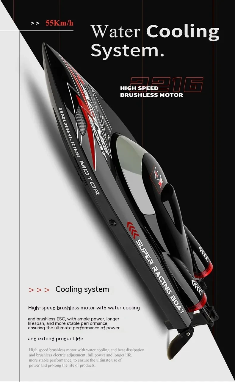 Wireless Electric Speedboat Children's Toy Model