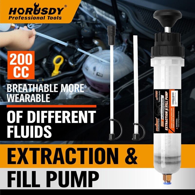 HORUSDY Waste Oil Fluid Extractor Fill Pump