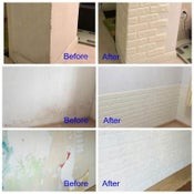 Brick Wallpaper Wall STICKERS 77*70cm 3D 3