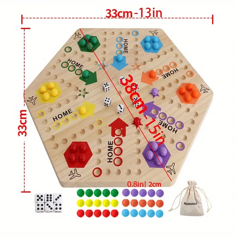 Double-Sided Connect Four & Checkers Set for 4-6 Players - Ideal for Family & Friend Gatherings