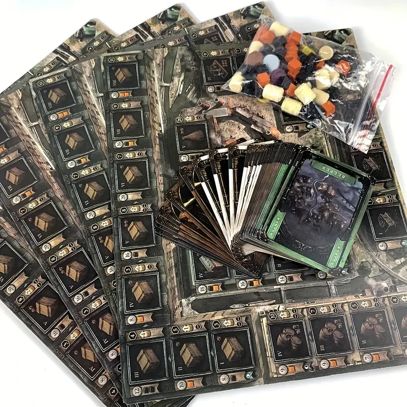 BRASS English Strategy Board Game for Grown Ups - Durable Paper Material