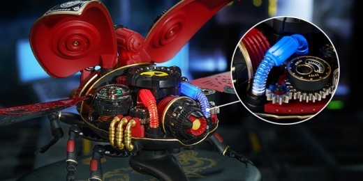 Robotime Rokr Scout Beetle ABS Plastic Metal Punk Style 3D Puzzle Gift For Kids Adults Easy Assembly Mechanical Design Game Toys