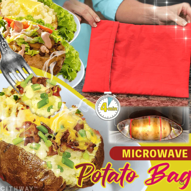 Cithway 4-Minutes Microwave Potato Bag