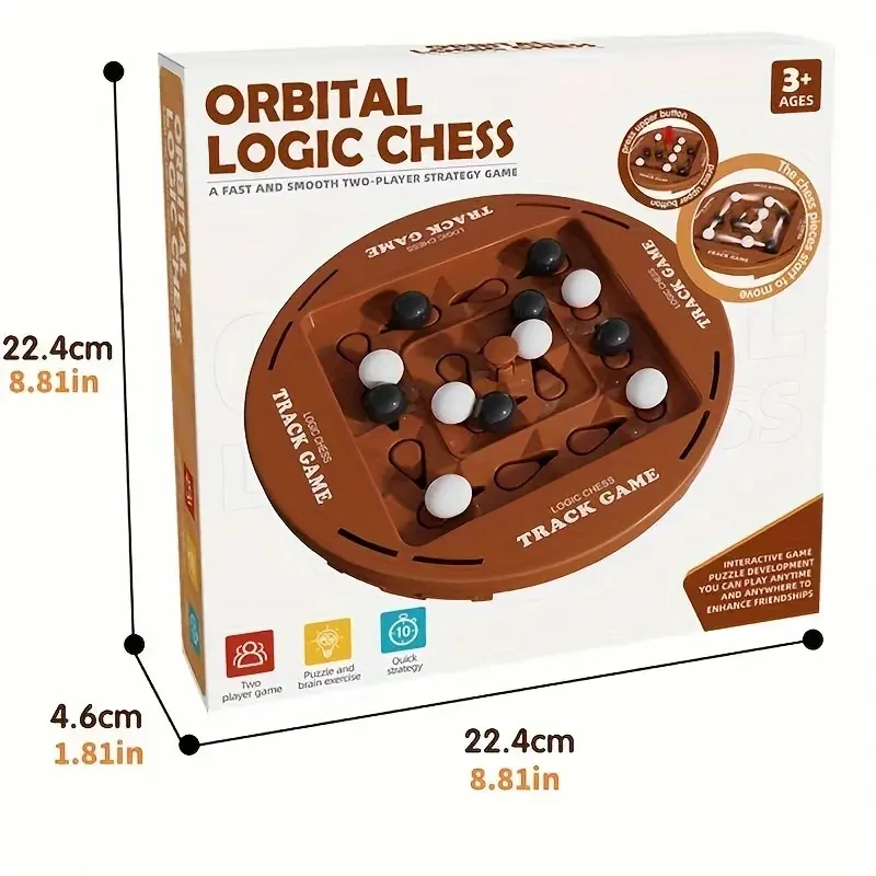 Logic Chess Track Game Educational Toy
