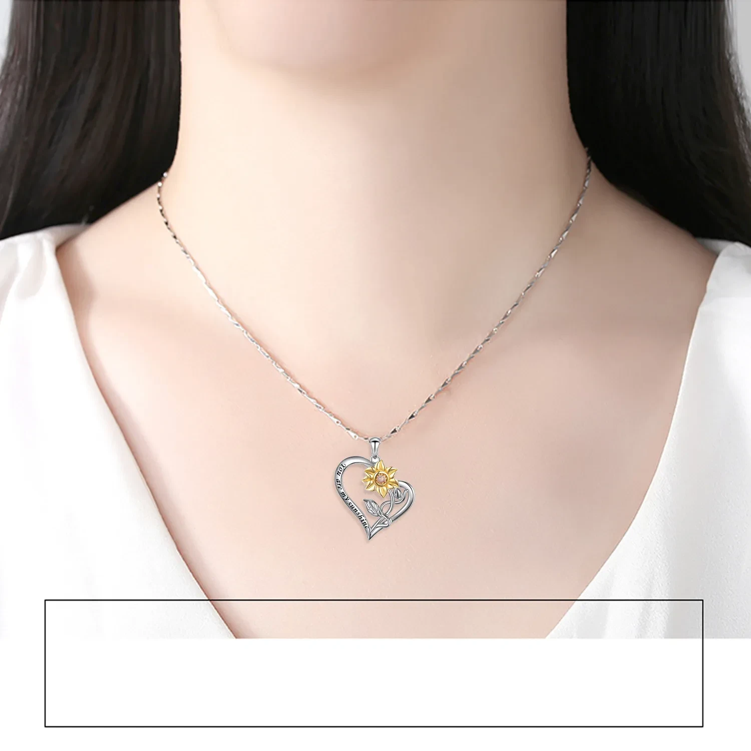 Sterling Silver And Diamond Pendant