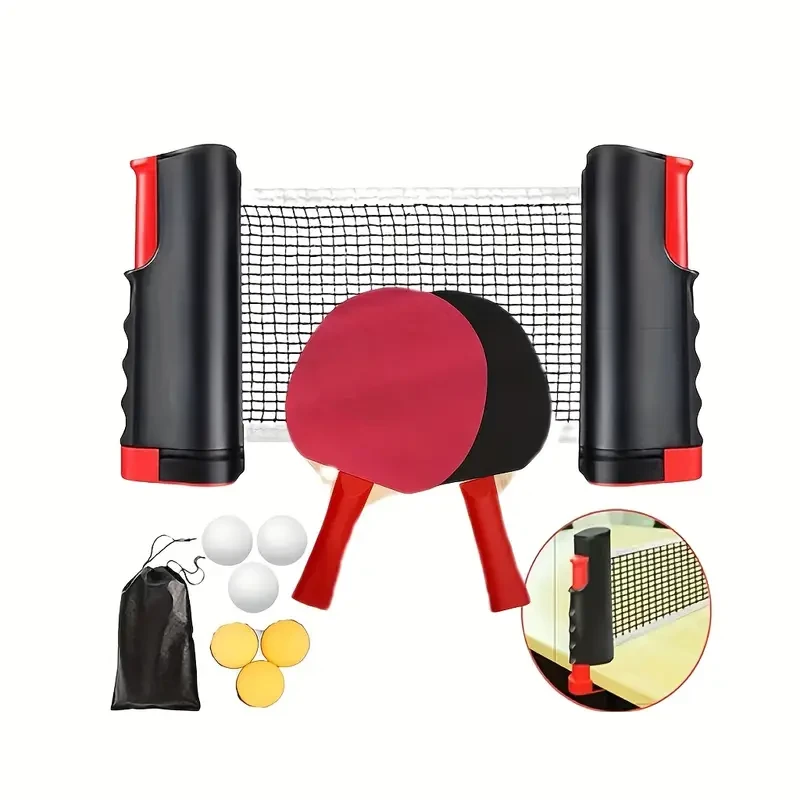 Portable Table Tennis Set: Quick Setup