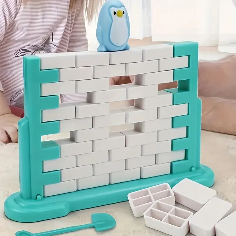 Penguin Wall Challenge Family Game