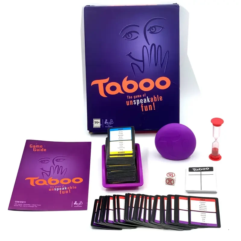 1pc Standard Edition Taboo Board Game
