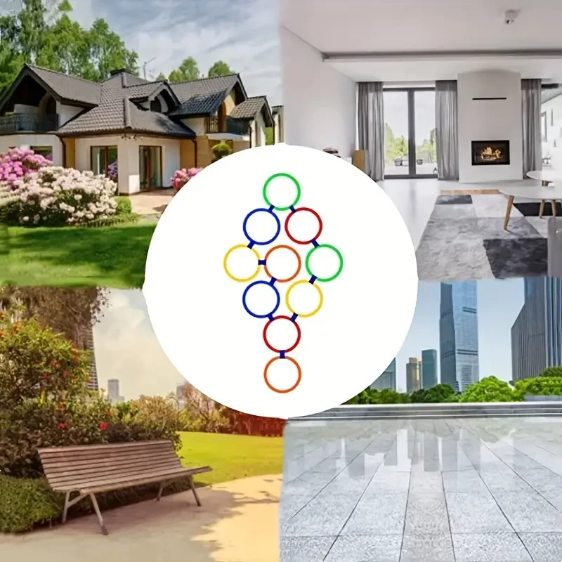 10pcs/set Sensory Training Agility Rings