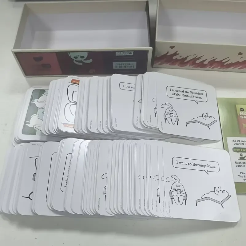 1pc "The Oatmeal" Horrible Therapist Card Game - Hilarious Adult Party Game