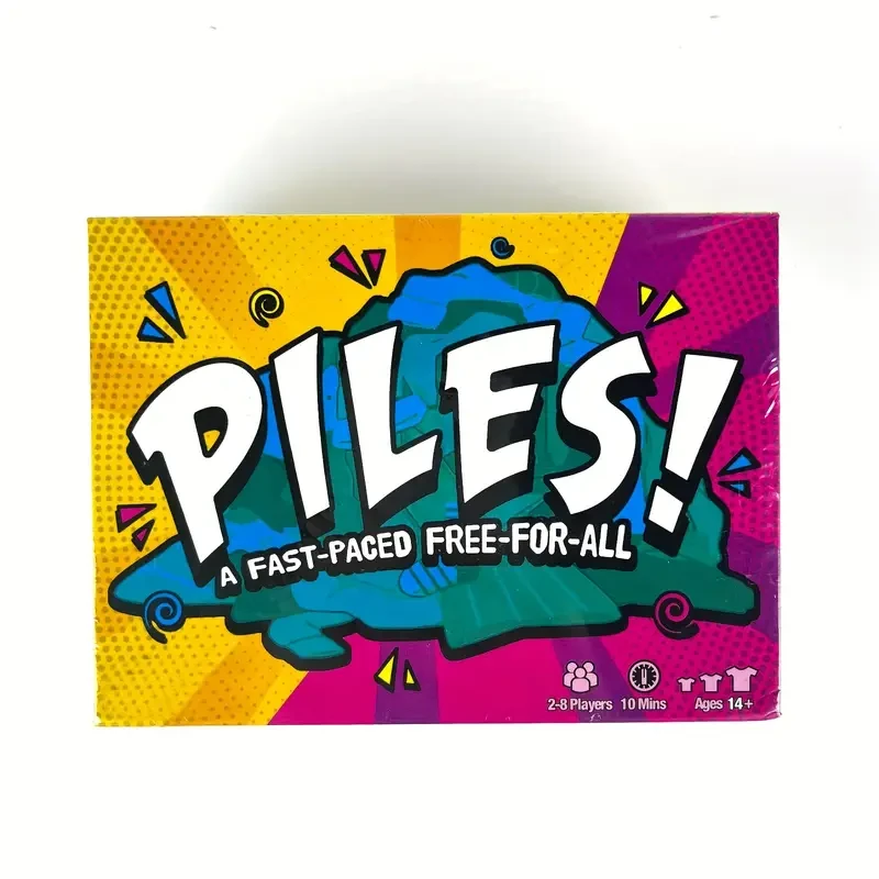 Fast-Paced Free-for-All Card Game - 10-Minute Family Fun Party Game